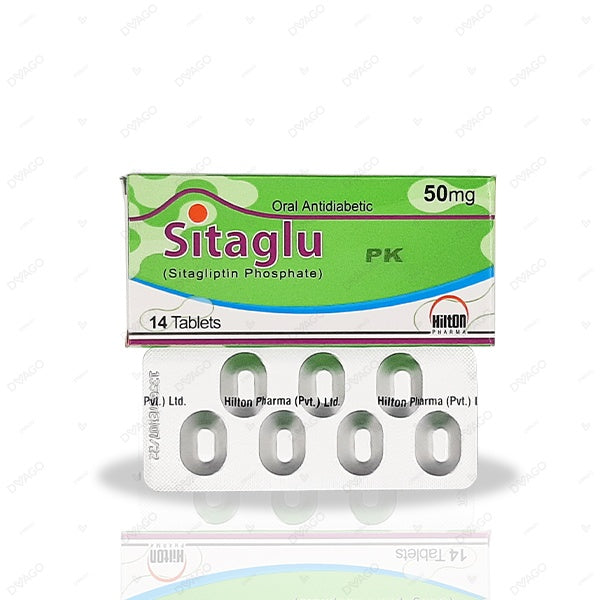 Sitaglu Tablets 50mg (1 Strip = 7 Tablets)