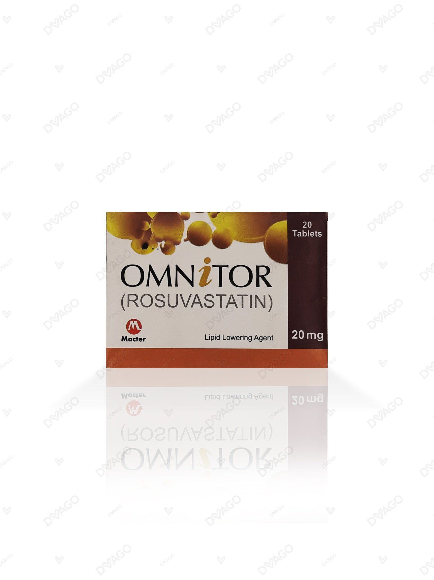 Omnitor Tablets 20mg (1 Strip = 10 Tablets)