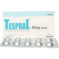 Tespral Tablets 50mg  (1 Box = 10 Tablets)