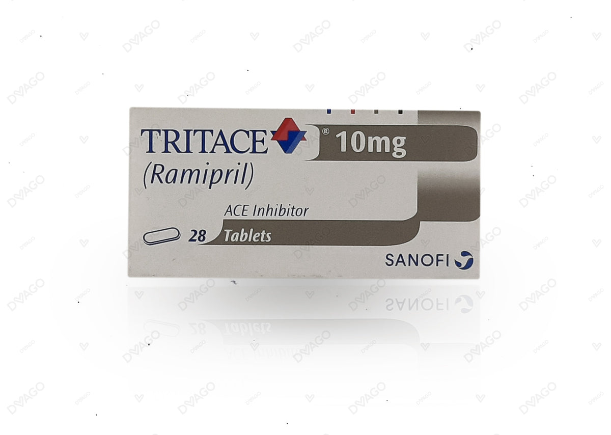 Tritace Tablets 10mg (1 Strip = 14 Tablets)