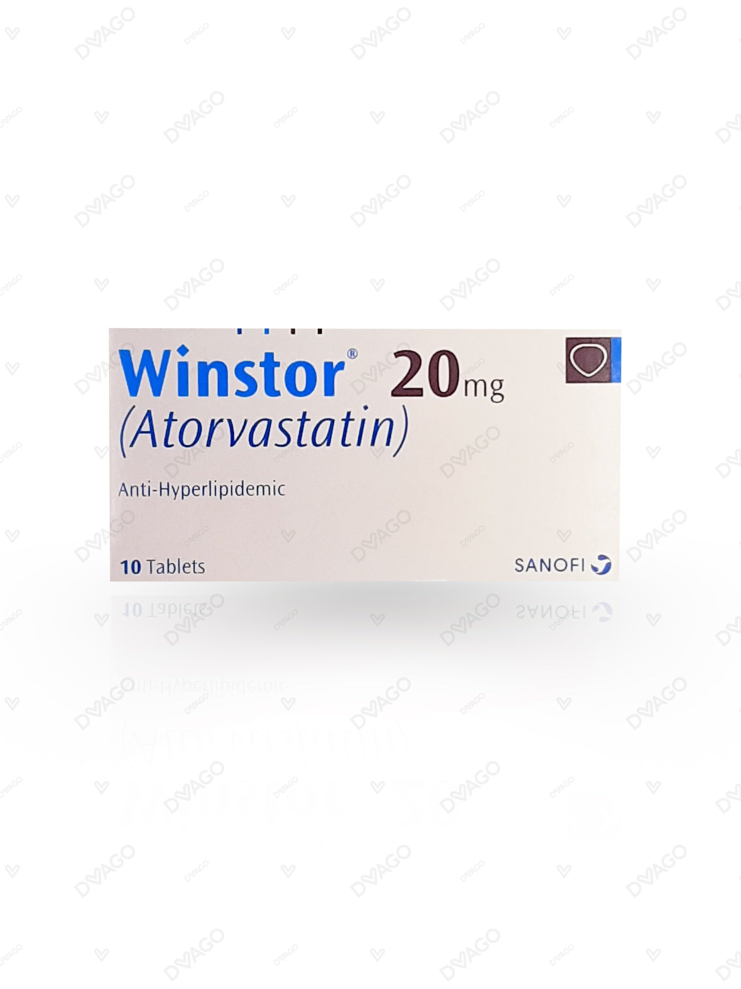 Winstor Tablets 20mg (1 Box = 1 Strip)(1 Strip = 10 Tablets)