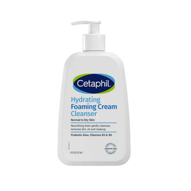 Cetaphil Hydrating Foaming Cream Cleanser 236Ml