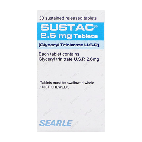 Sustac Tablets 2.6mg (1 Bottle = 30 Tablets)