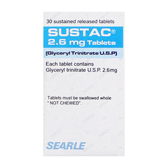 Sustac Tablets 2.6mg (1 Bottle = 30 Tablets)