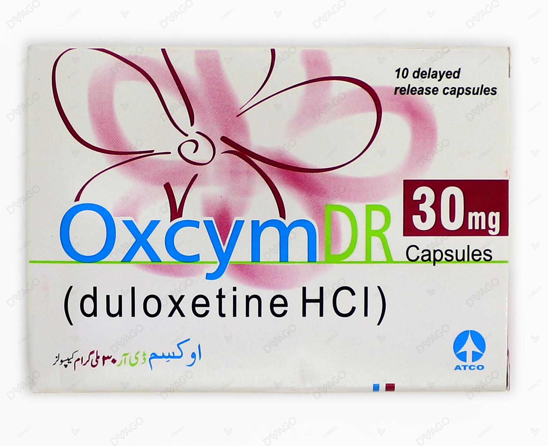 Oxcym DR Capsules 30mg (1 Box = 2 Strips) (1 Strip = 5 Capsules)