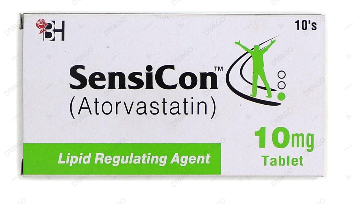 Sensicon Tablets 10mg (1 Box = 1 Strip)(1 Strip = 10 Tablets)