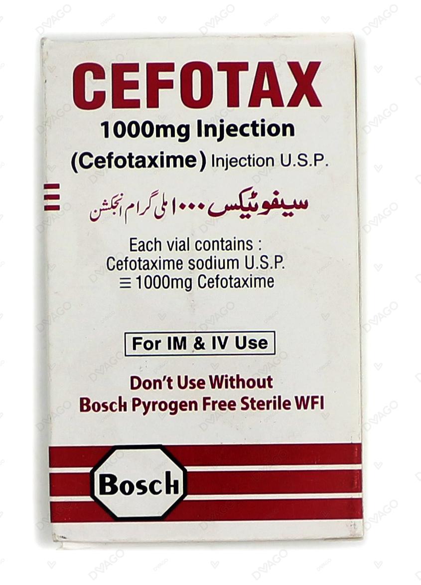 CEFOTAX Injection 1 Grams 1 VIAL