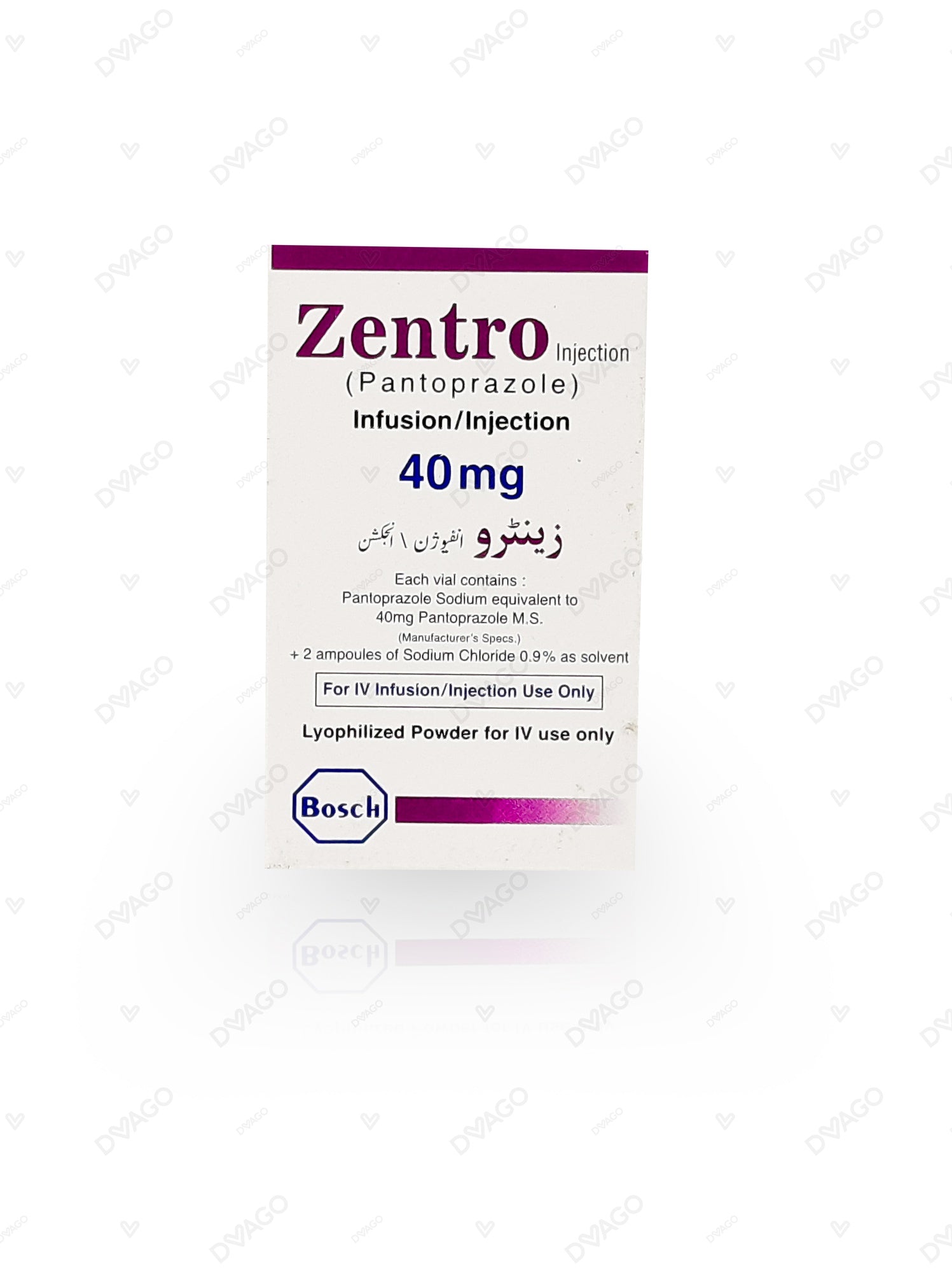 Zentro Iv Injection 40mg (1 Box = 1 Injection)