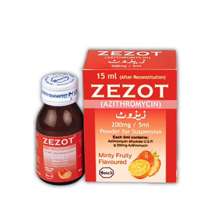Zezot 15ml Suspension 200mg