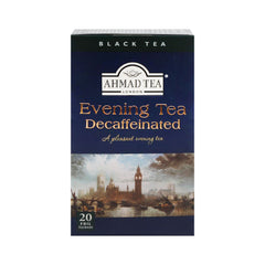 AHMAD TEA DECAFFEINATED EVENING TEA 20 TEA BAGS Default Title - MamasJan Grocery