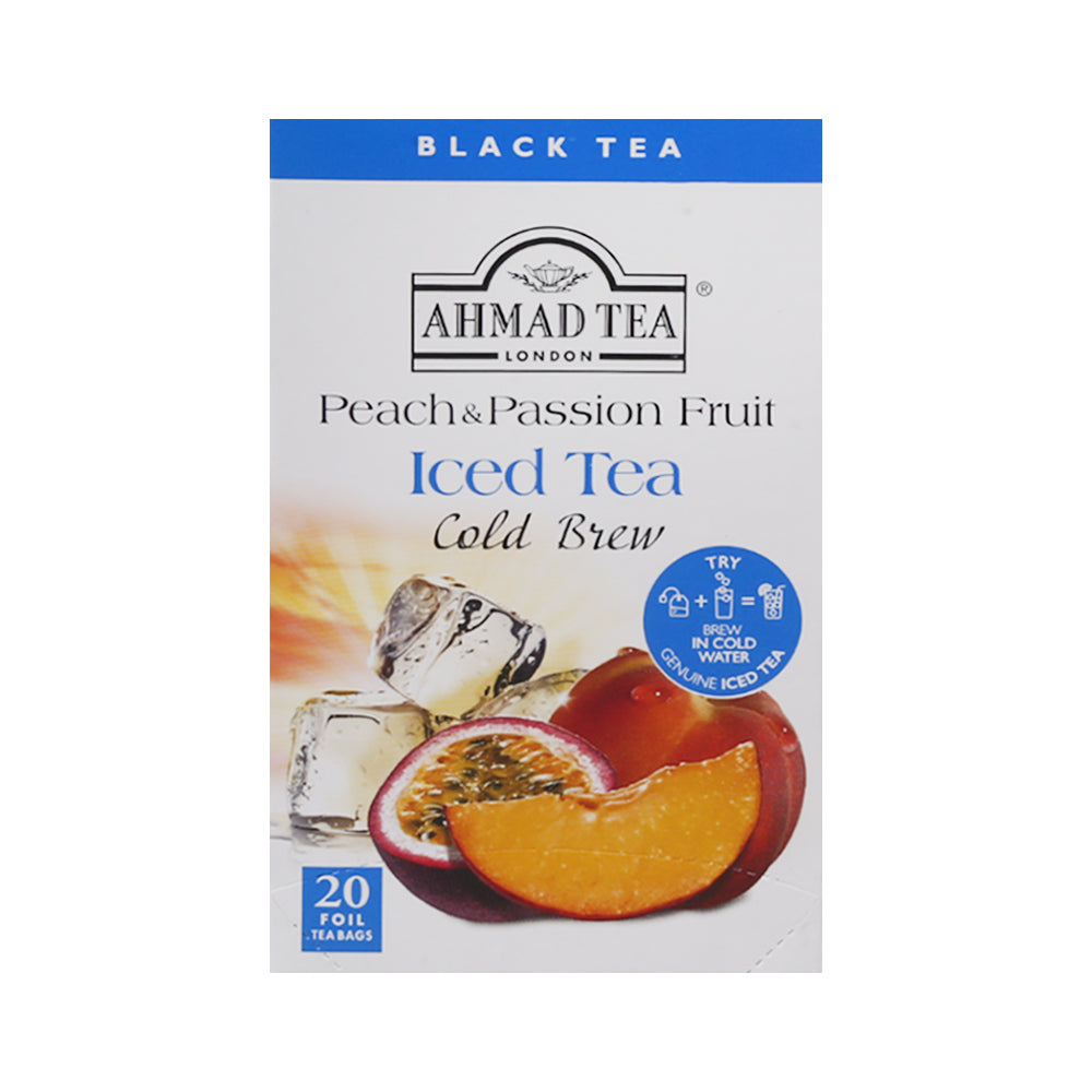 AHMAD TEA ICED TEA PEACH & PASSION 20X2G Default Title - MamasJan Grocery
