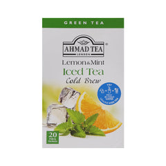 AHMAD TEA ICED TEA LEMON & MINT 20X2G Default Title - MamasJan Grocery