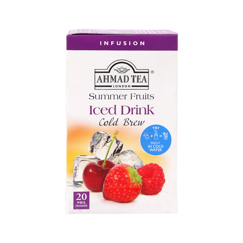 AHMAD ICED TEA SUMMER FRUITS 20X2G Default Title - MamasJan GroceryFoods