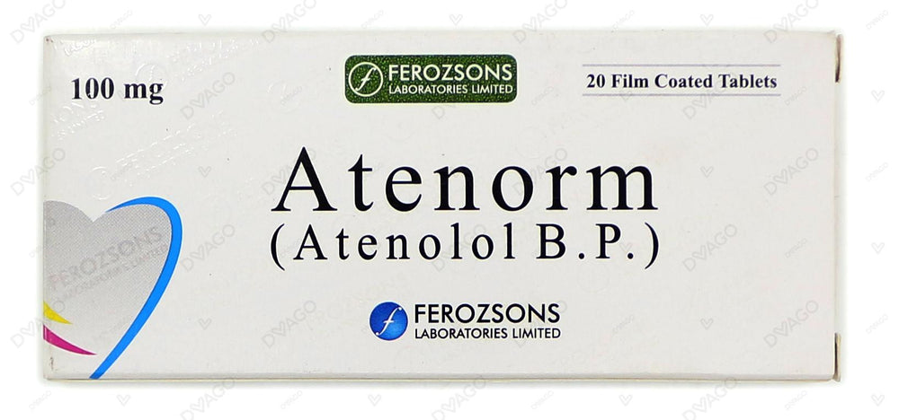 Atenorm Tablets 100mg (1 Strip = 10 Tablets)