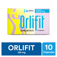 Orlifit Capsules 120mg (1 Box = 1 Strip)(1 Strip = 10 Capsules)