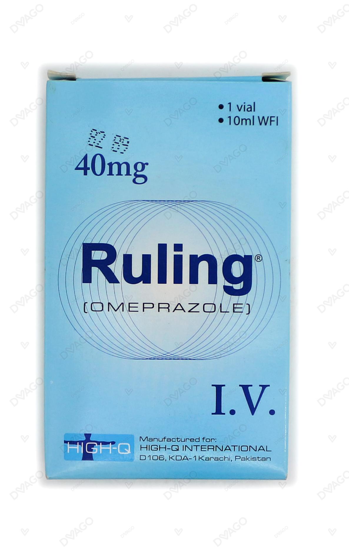 Ruling IV Injection 40mg (1 Box = 1 Injection)
