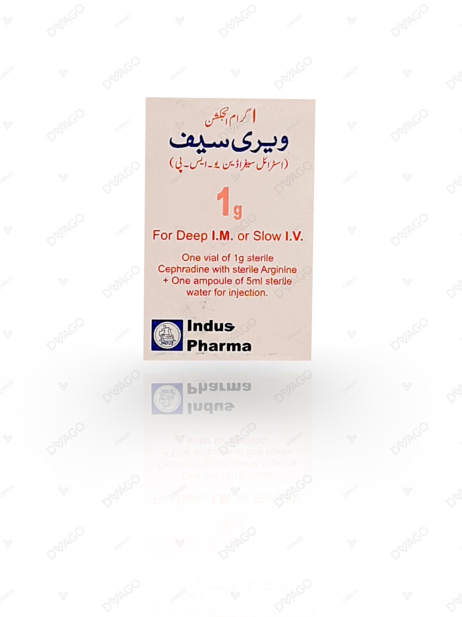 Vericef Im/Iv Injection 1g (1 Box = 1 Injection)