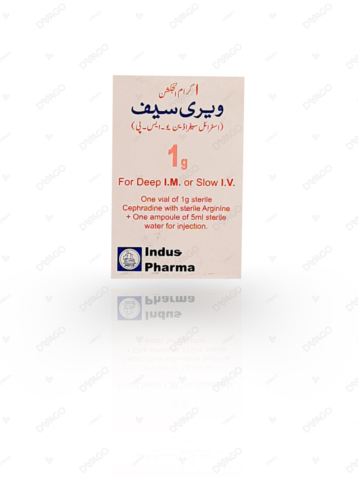 Vericef Im/Iv Injection 1g (1 Box = 1 Injection)