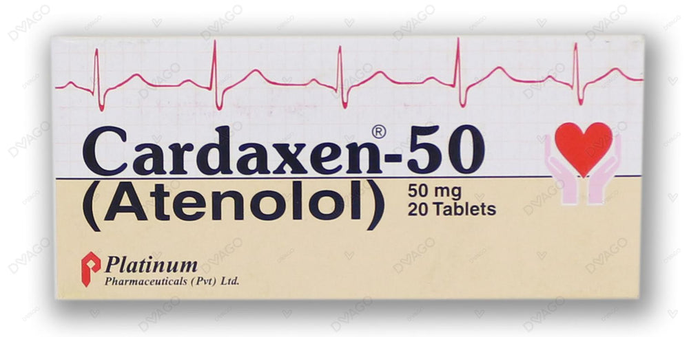 Cardaxen Tablets 50mg (1 Strip = 10 Tablets)