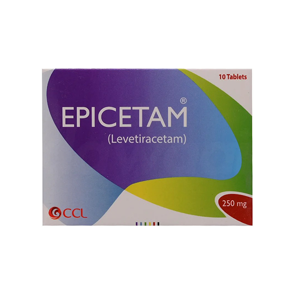 Epicetam Tablets 250mg (1 Box = 1 Strip)(1 Strip = 10 Tablets)