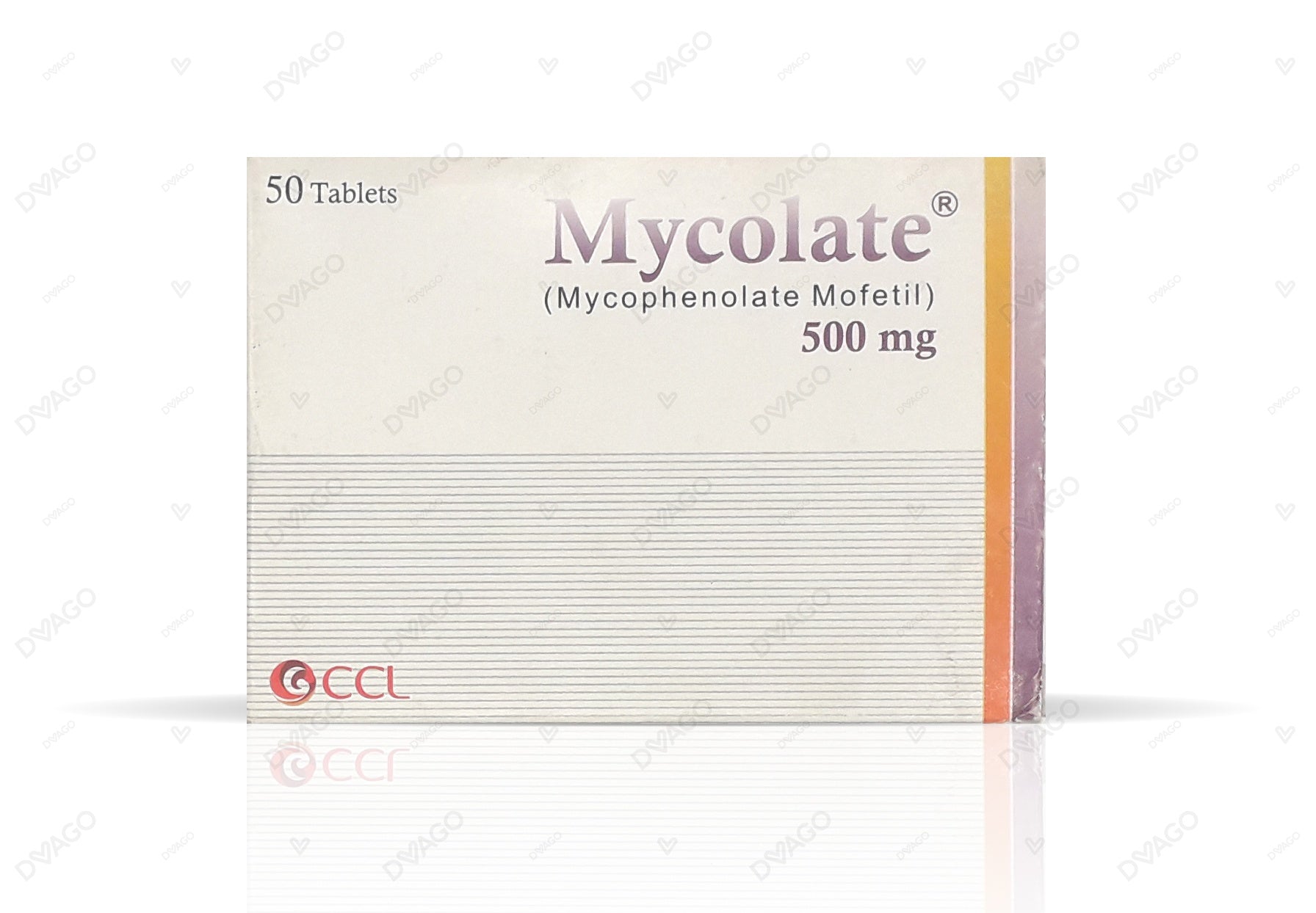 Mycolate Tablets 500mg (1 Strip = 10 Tablets)
