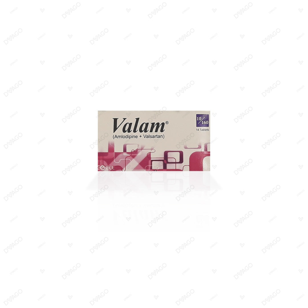 Valam Tablets 10mg/160mg (1 Strip = 7 Tablets)