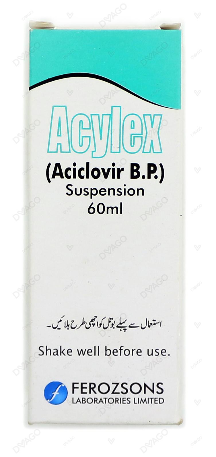 Acylex 60ml Suspension 200mg/5ml