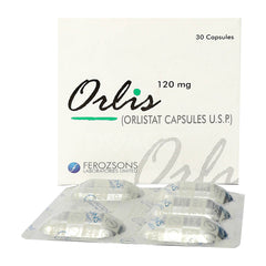 Orlis Capsules 120mg (1 Box = 3 Strips) (1 Strip = 10 Capsules)