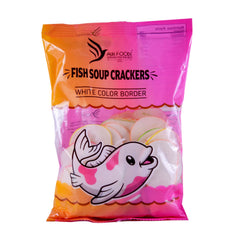 FISH CRACKER WHITE BORDER 200 GM Default Title - MamasJan Grocery