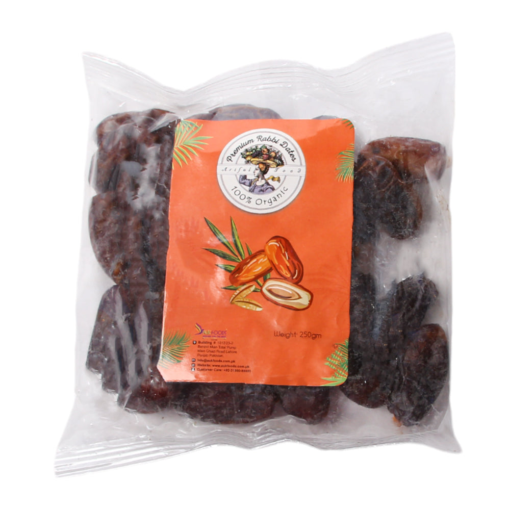 AUK PREMIUM RABBI DATES 250GM Default Title - MamasJan Grocery