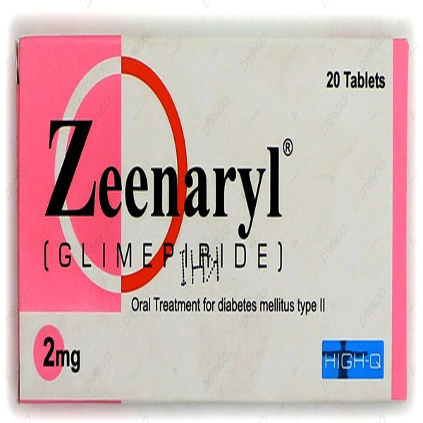 Zeenaryl Tablets 2mg (1 Strip = 10 Tablets)