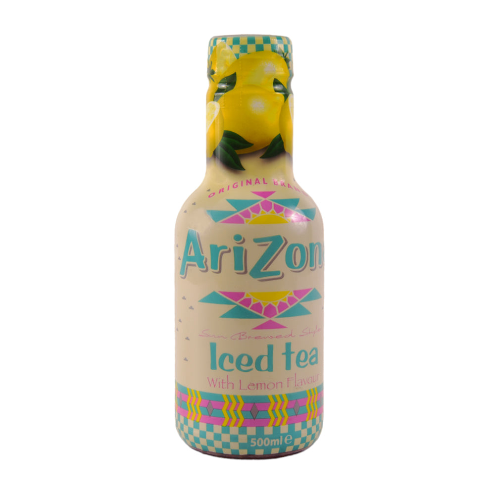 ARIZONA FRUIT JUICE ICED TEA WITH LEMON 500 ML Default Title - MamasJan Grocery