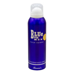 RASASI DEODORANT BLUE FOR MEN 200 ML Default Title - MamasJan Grocery Nonfood