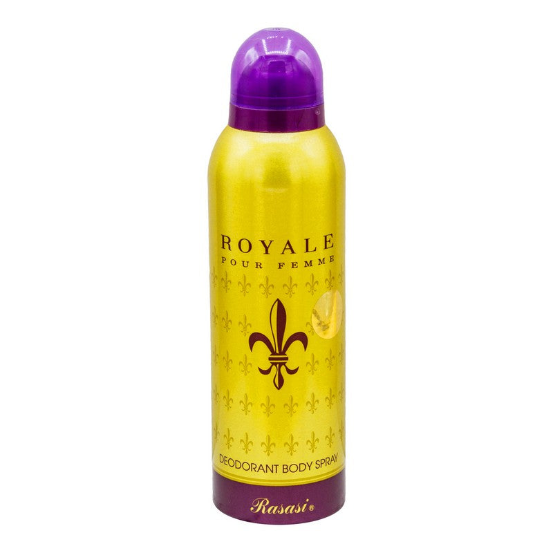 RASASI DEODORANT ROYAL POUR FEMME 200 ML Default Title - MamasJan Grocery Nonfood