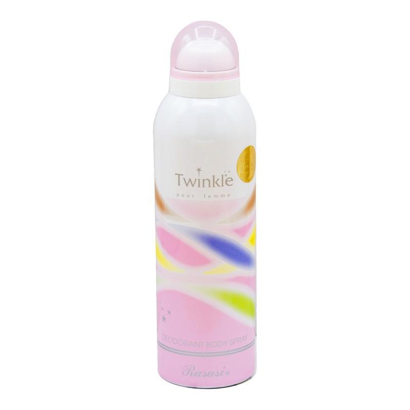 RASASI DEODORANT TWINKLE POUR FEMME 200 ML Default Title - MamasJan Grocery Nonfood