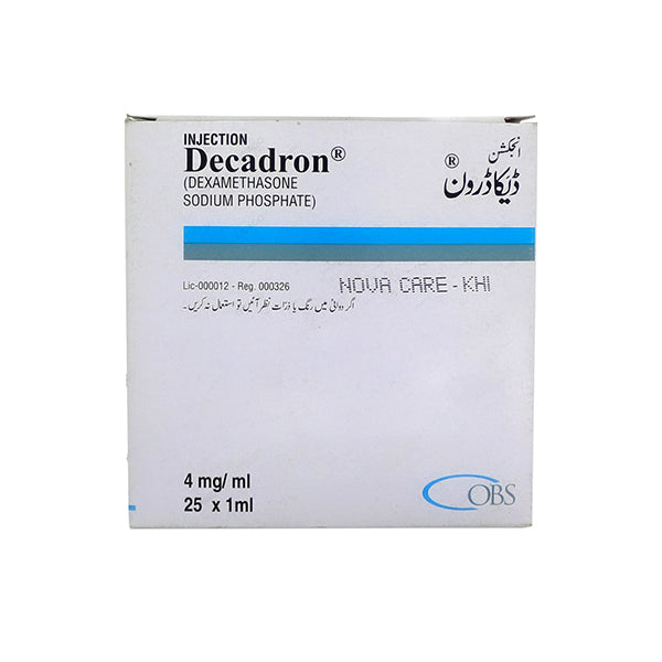 Decadron Injection 4mg/ml (1 Box = 25 Injections)