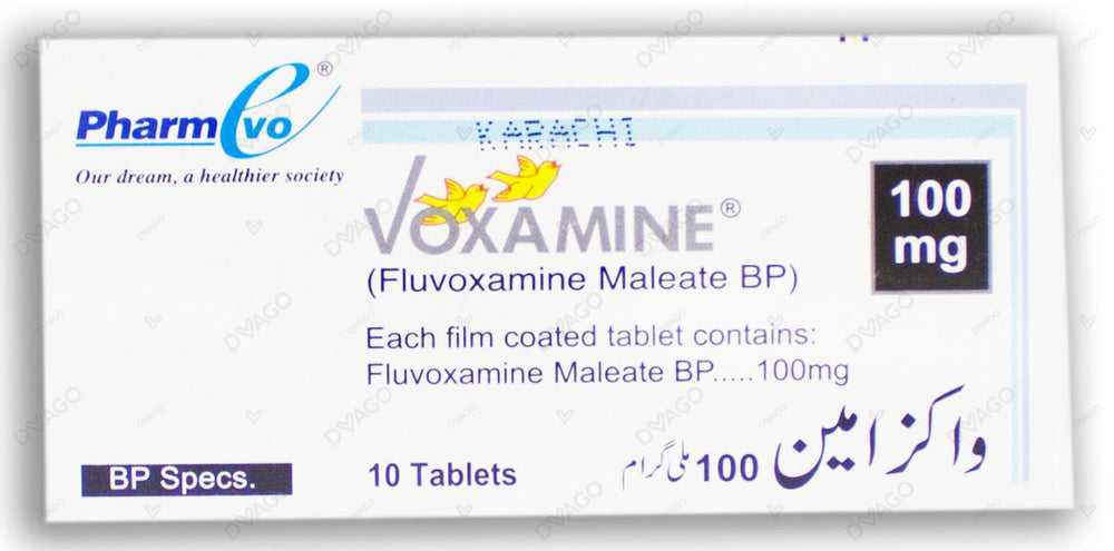Voxamine Tablets 100mg (1 Box = 1 Strip)(1 Strip = 10 Tablets)