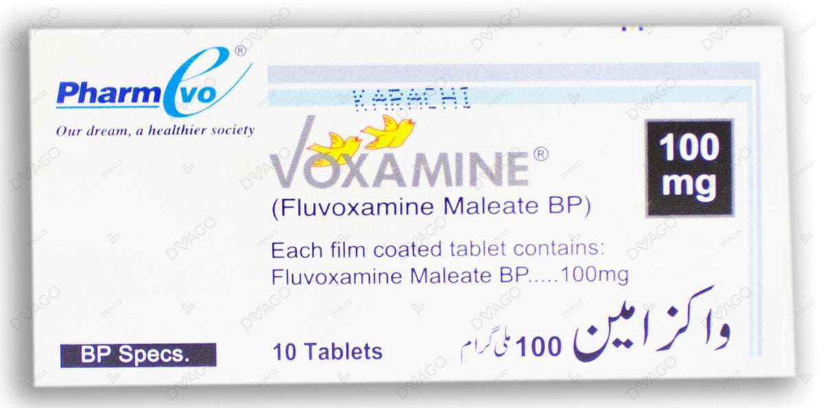 Voxamine Tablets 100mg (1 Box = 1 Strip)(1 Strip = 10 Tablets)