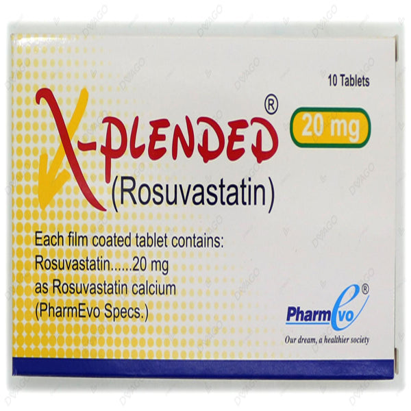 X-Plended Tablets 20mg (1 Box = 1 Strip)(1 Strip = 10 Tablets)