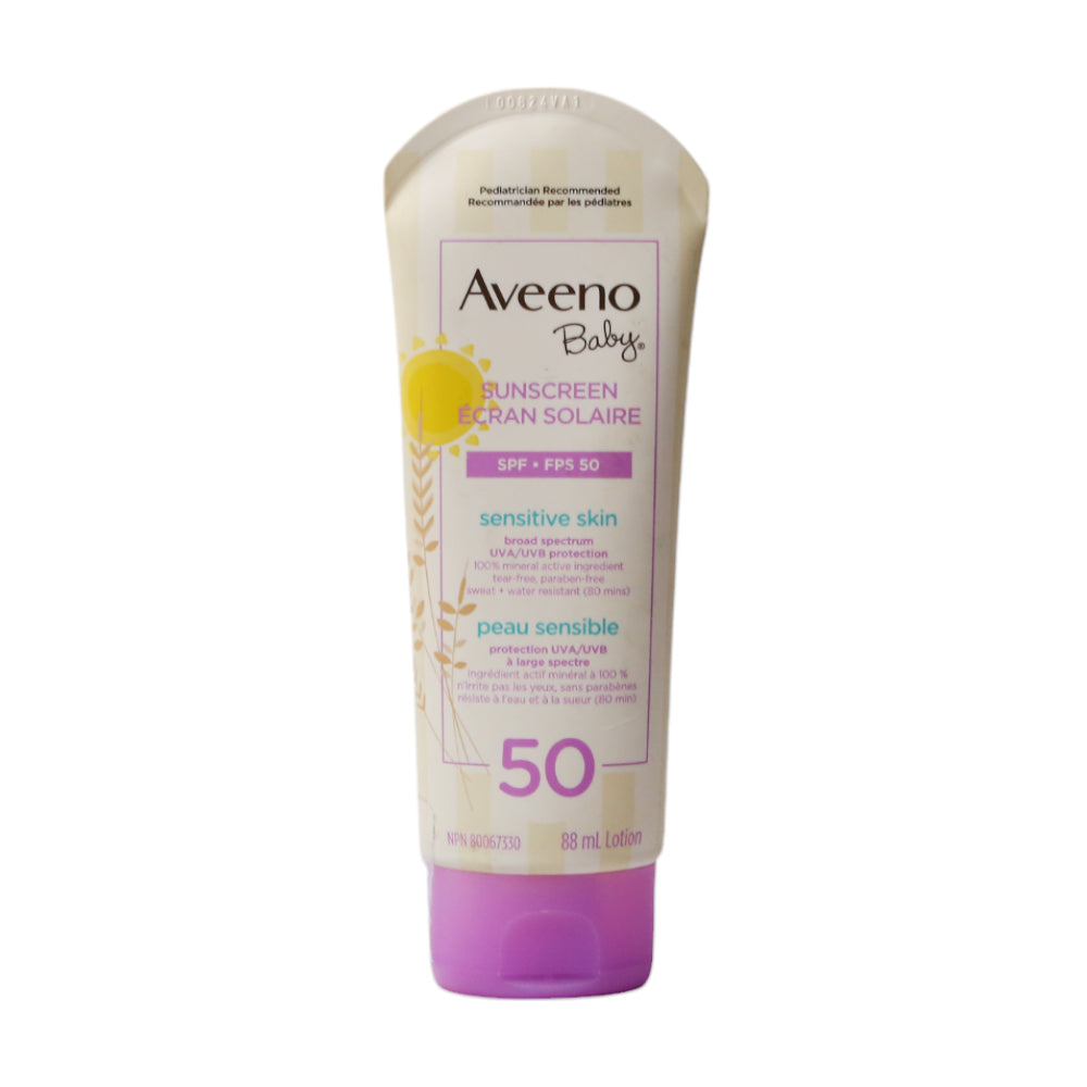AVEENO BABY SUNSCREEN SPF50 88ML Default Title - MamasJan skincare