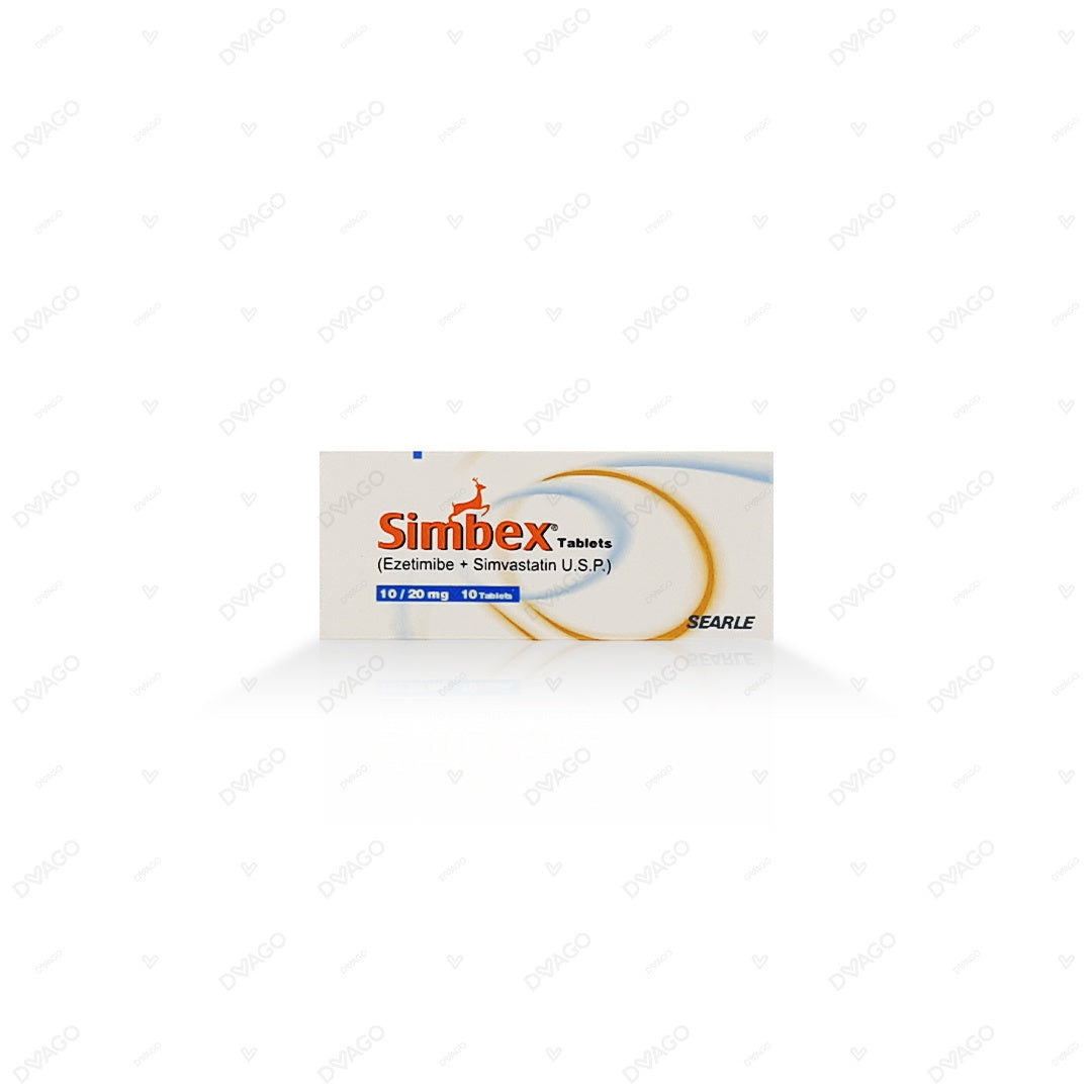 Simbex Tablets 20mg/10mg (1 Box = 1 Strip)(1 Strip = 10 Tablets)