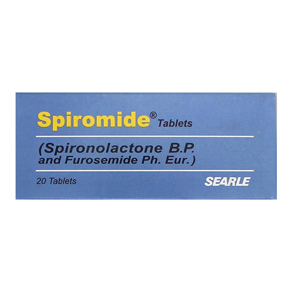 Spiromide Tablets 20mg (1 Strip = 10 Tablets)