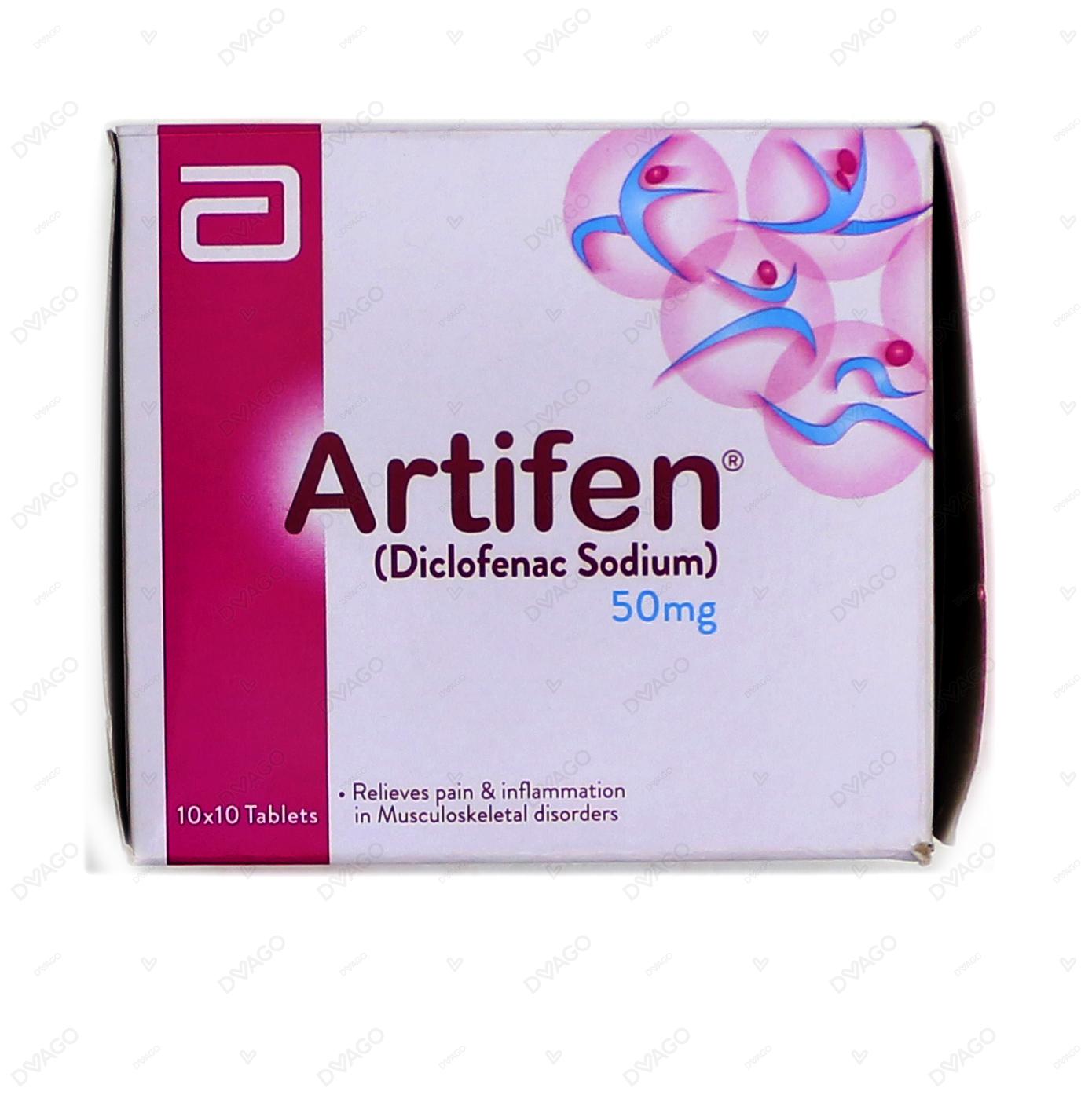 Artifen Tablets 50mg (1 Strip = 10 Tablets)