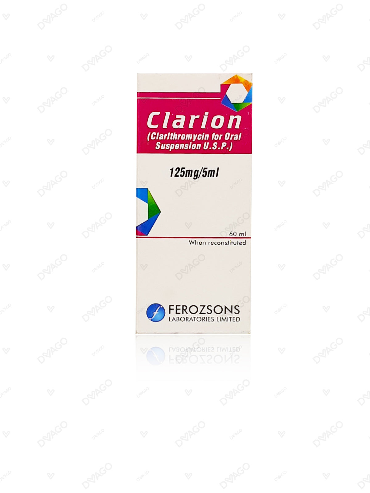 Clarion 60ml Suspension 125mg/5ml