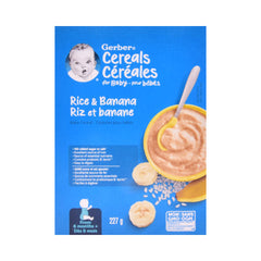 GERBER BABY CERELAC RICE BANANA 6 MONTH 227 GM Default Title - MamasJan Grocery