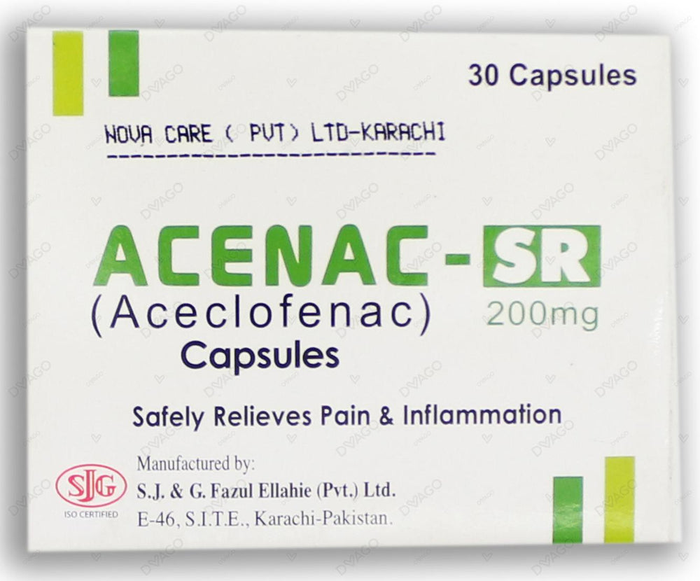 Acenac Sr Tablets 200mg