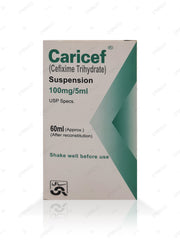 Caricef 60ml Suspension 100mg/5ml