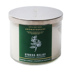 BBW AROMATHERAPY EUCLYPTUS+SPEARMINT SCENTED CANDLE 411G Default Title - MamasJan Makeup