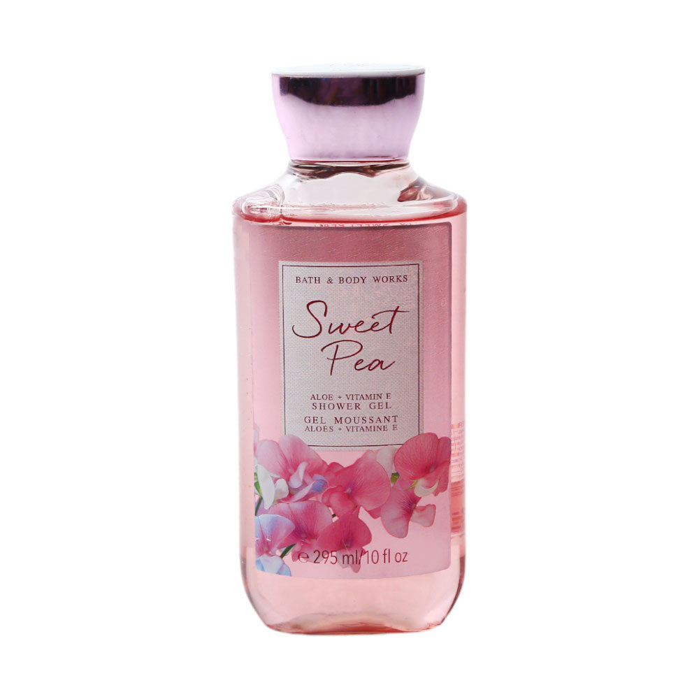 BATH & BODY WORKS SHOWER GEL SWEAT PEA 295 ML Default Title - MamasJan Makeup
