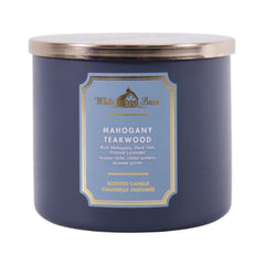 BBW BODY CANDL 3 WICK MAHOGANY TAKEWOOD 411 GM Default Title - MamasJan Makeup